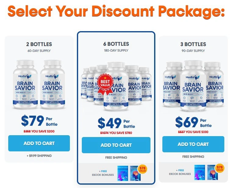 Cognivex Official Price Packages and Discount Offers